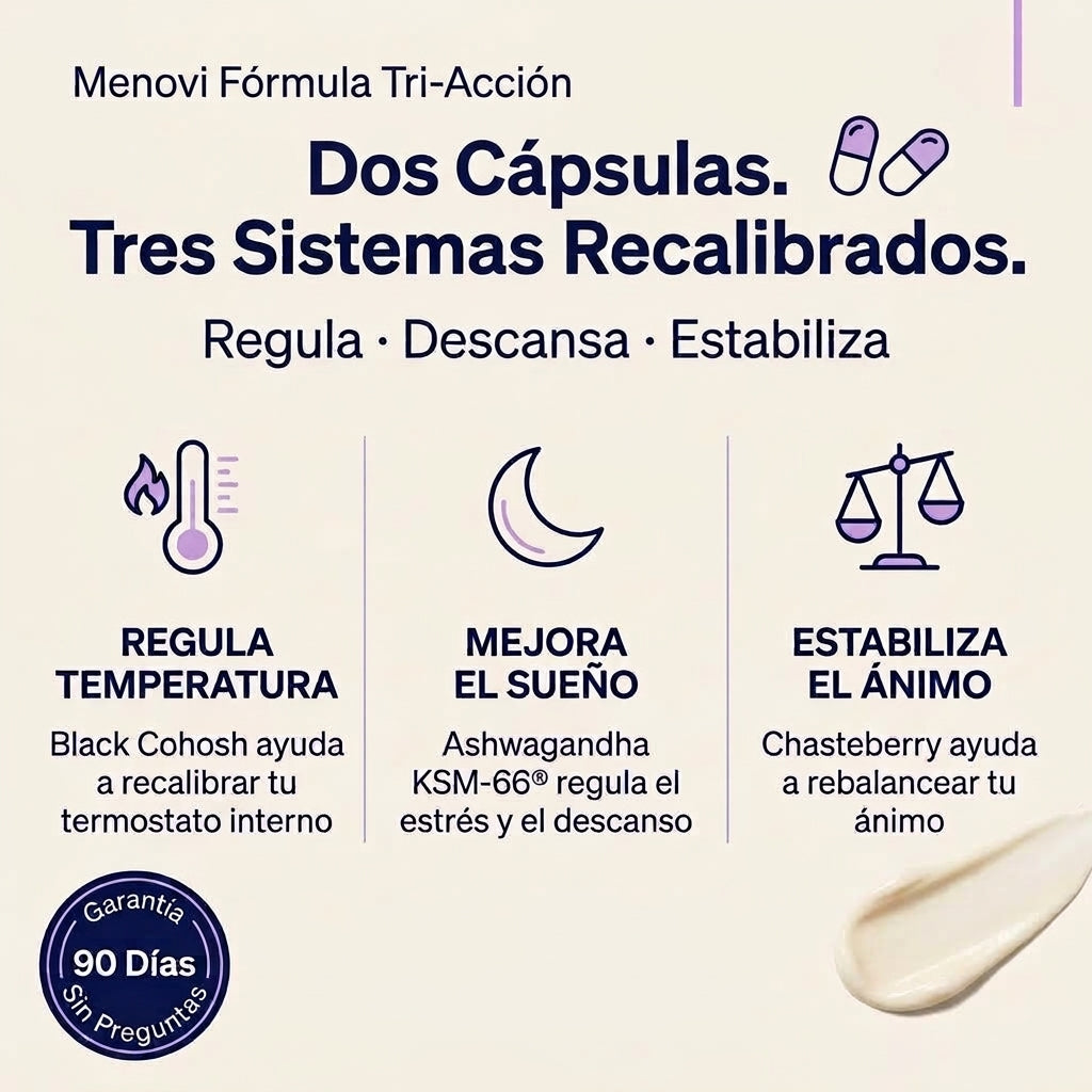 Menovi - Suplemento Contra el Sintoma de la Menopausia