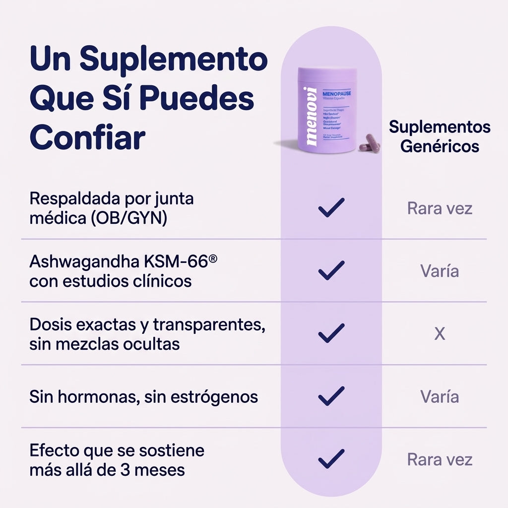 Menovi - Suplemento Contra el Sintoma de la Menopausia