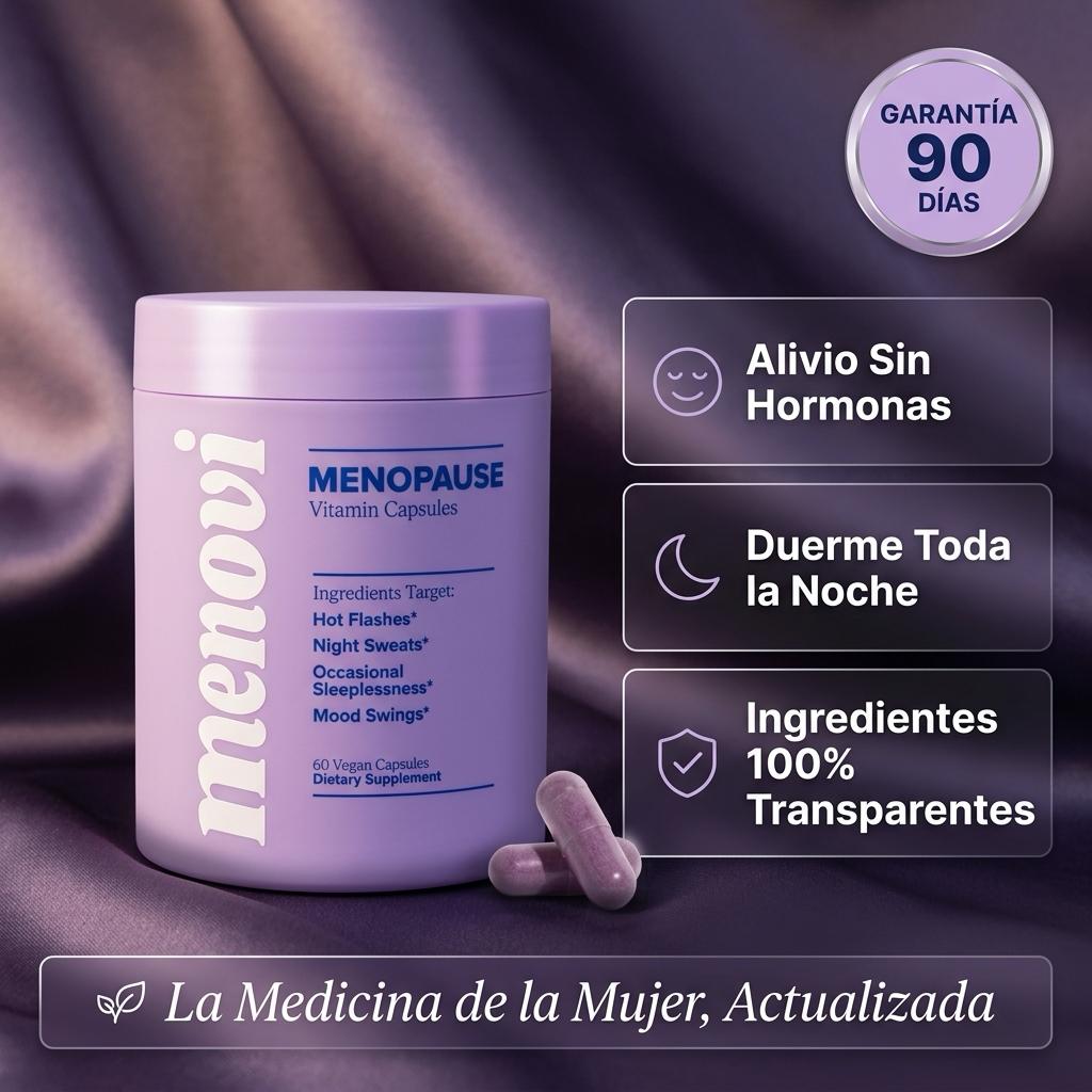 Menovi - Suplemento Contra el Sintoma de la Menopausia